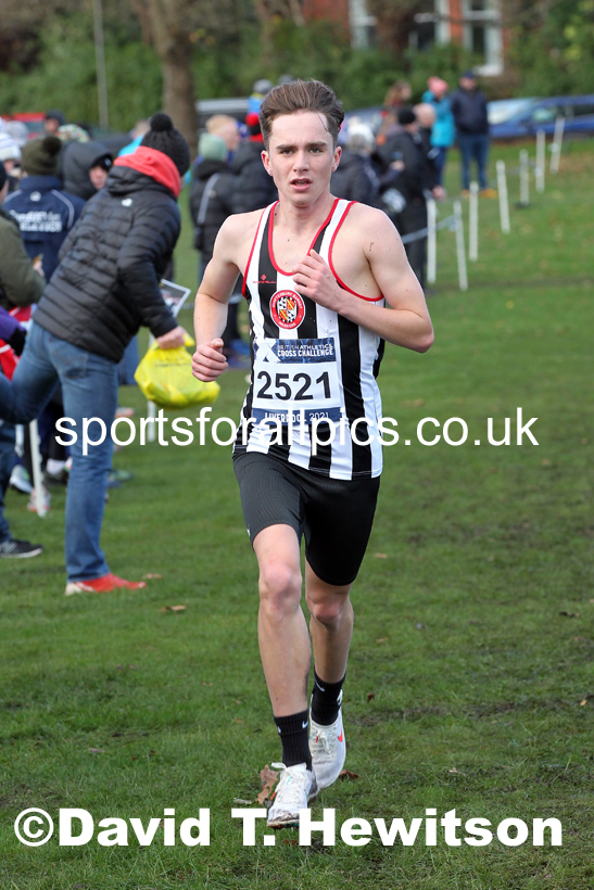 Mens under-20s, European Cross Country Championships Trials, Sefton Park, Liverpool. Photo: David T. Hewitson/Sports for All Pics